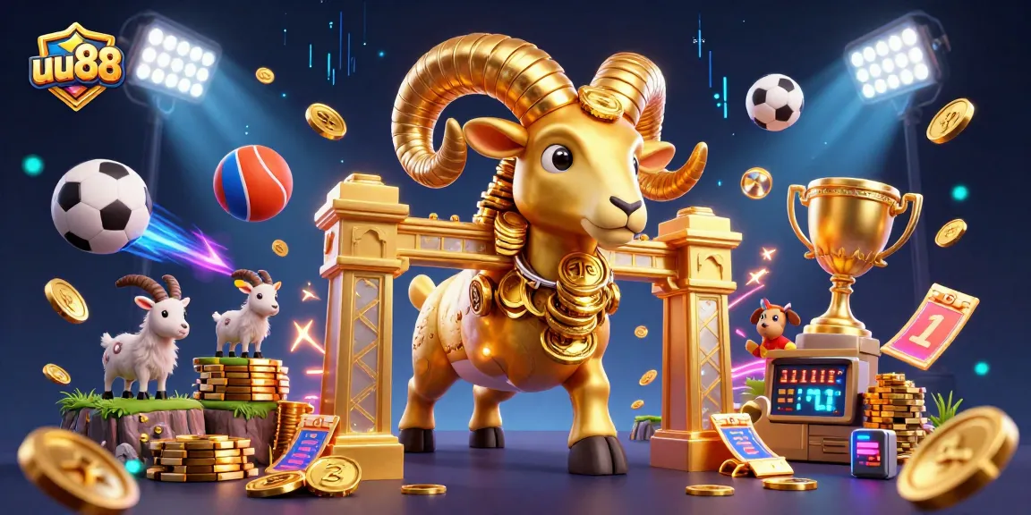 uu88 enhances excitement in sports betting with energetic 3D characters and dynamic elements.