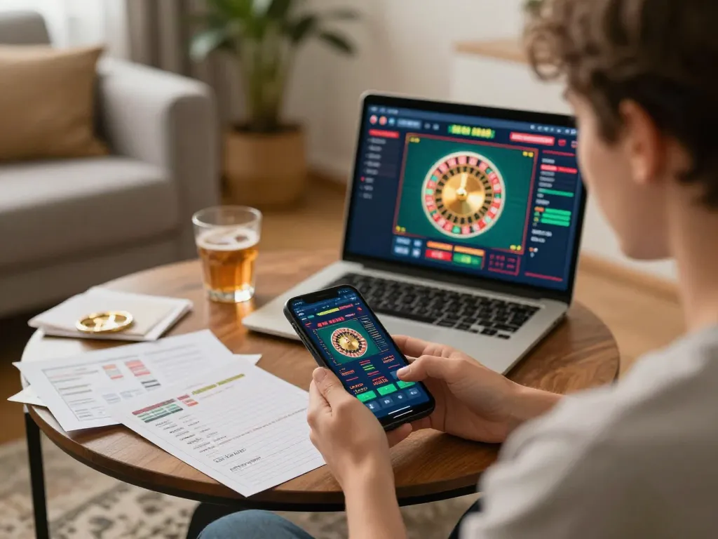 Play VT88 roulette on a mobile app while enjoying a cozy home atmosphere