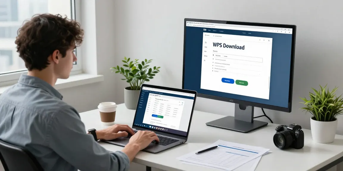 WPS Download guide highlighting a user-friendly office setup with WPS Office software in action.