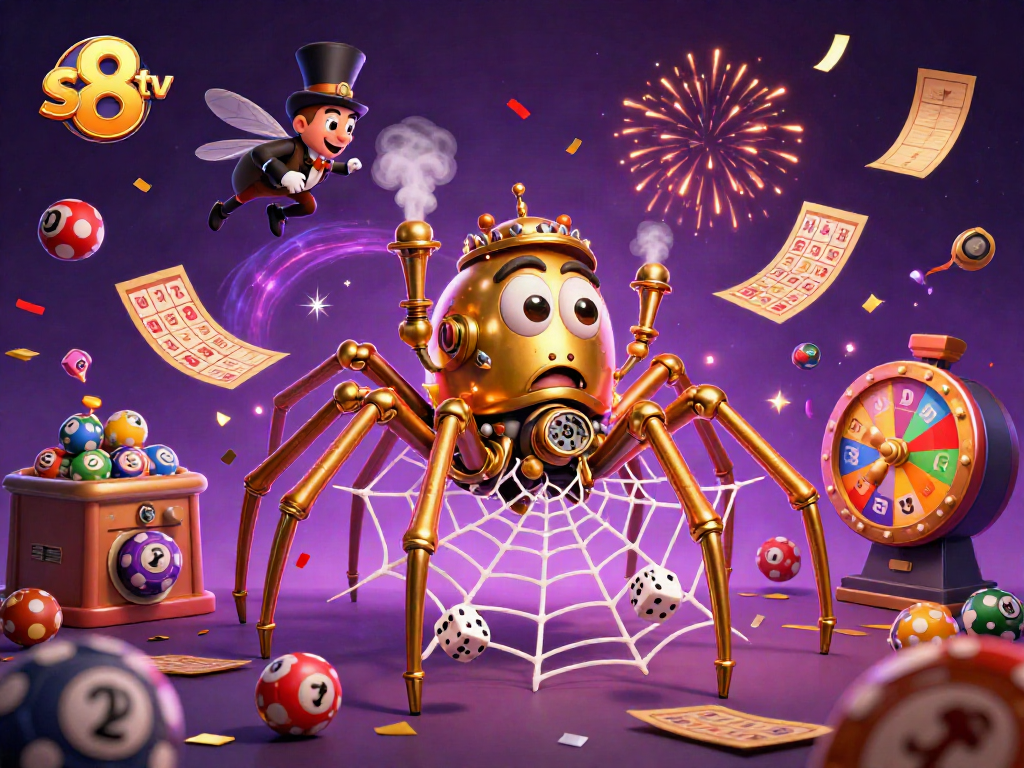 Engage with thrilling gaming adventures at s8 tv, featuring lottery elements, games, and vibrant visuals.