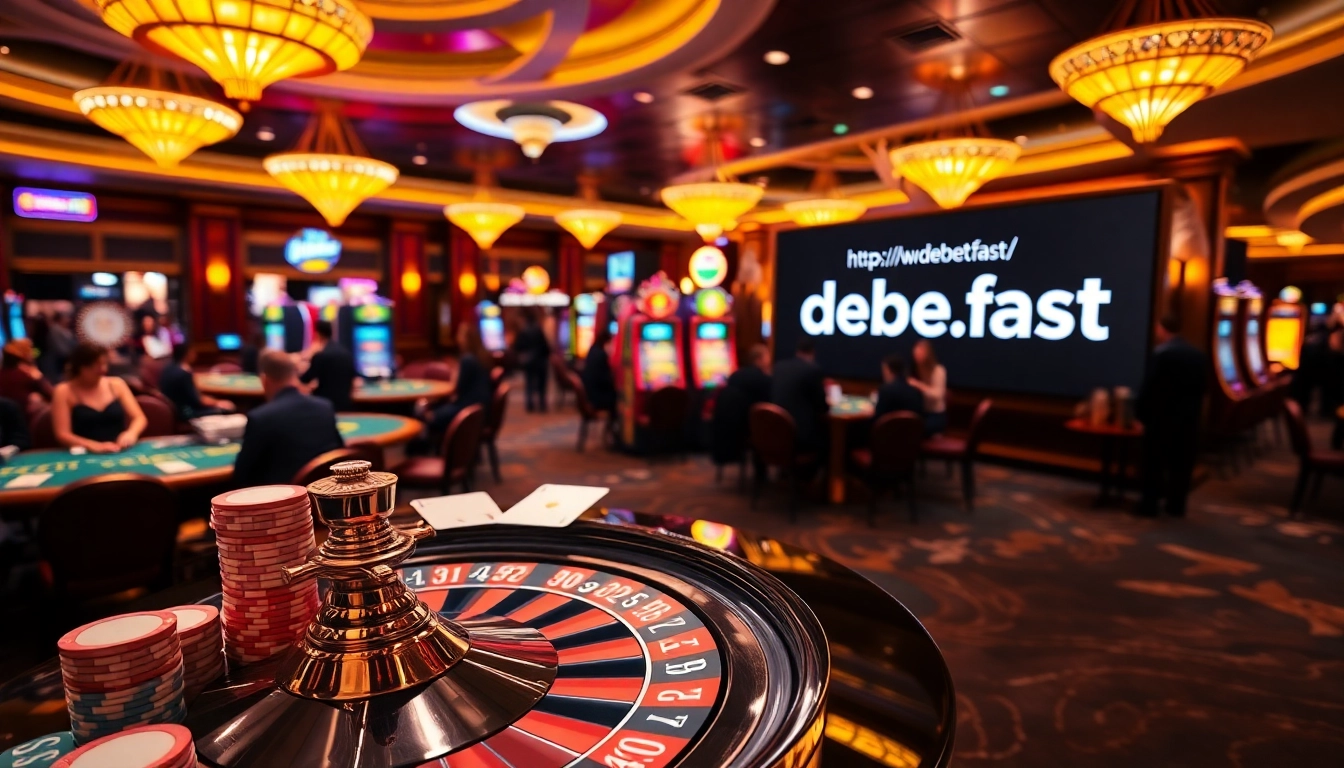 Experience the thrill of gambling at https://debet.fast/ with luxury casino scenes.