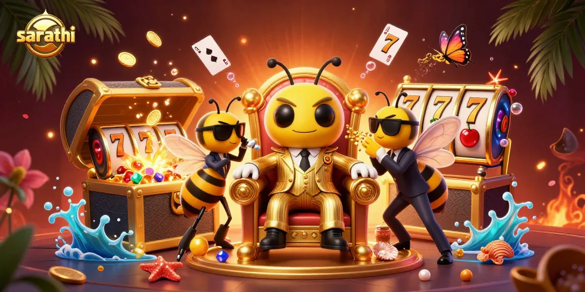 Sarathi offers thrilling casino experiences with vibrant characters and gaming action.